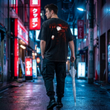 Short Sleeved Round Neck T-Shirt Anime Anime Tshirts - The Eezee Shop