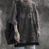 Gothic Skull Streetwear T-Shirt Men's High Street Summer Tee Anime Tshirts - The Eezee Shop