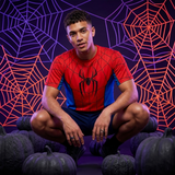 Spider Web Suit Print T-Shirt Men's Breathable Quick-Dry Sports Tee Anime Tshirts - The Eezee Shop