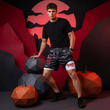Berserk 2-in-1 Compression Gym Shorts Men's Anime Streetwear Performance shorts - The Eezee Shop