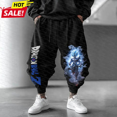 Dragon Ball Super Saiyan Anime Pants DBZ Fan Edition Joggers - The Eezee Shop