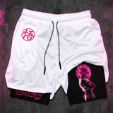 Dragon Ball Shorts Japanese Anime Streetwear for Men & Women Performance shorts - The Eezee Shop