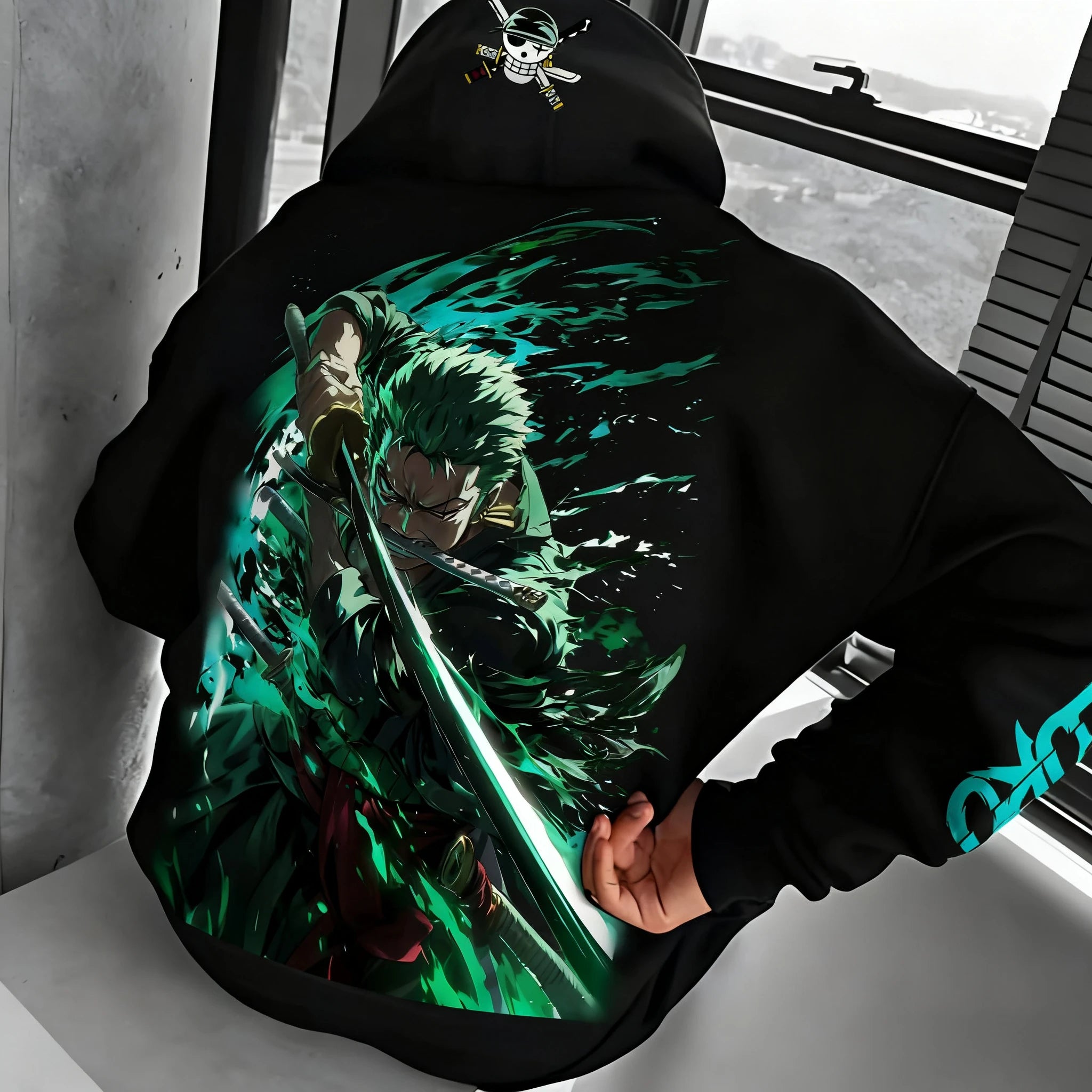 One Piece Roronoa Zoro Autumn Winter Hoodie Hoodies Series - The Eezee Shop