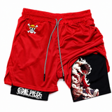 One Piece Luffy Classic Layer Shorts Performance shorts - The Eezee Shop