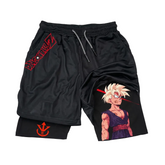Anime Peripheral Men's Comfortable Sports Five-point Pants Performance shorts - The Eezee Shop