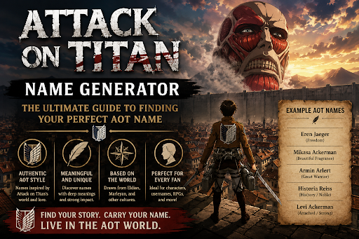 Attack on Titan Name Generator: The Ultimate Guide to Finding Your Perfect AOT Name