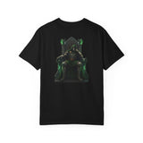 Black t-shirt with 'RIVERDOWN' logo on the back against a white background