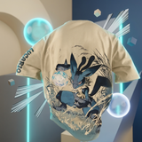 Oversized Cosplay Costumes Pokémon Lucario Summer Anime Tshirts - The Eezee Shop