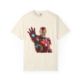Marvel Iron Man Repulsor Blast Print Graphic Cotton Tee T-Shirt - The Eezee Shop
