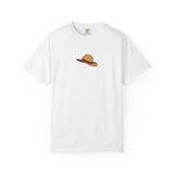 One Piece Luffy Straw Hat T-Shirt, Unisex Garment-Dyed Cotton Tee with Minimalist Chest Print T-Shirt - The Eezee Shop