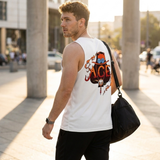 Monkey D. Luffy One Piece Cotton Tank Top Anime Tshirts - The Eezee Shop