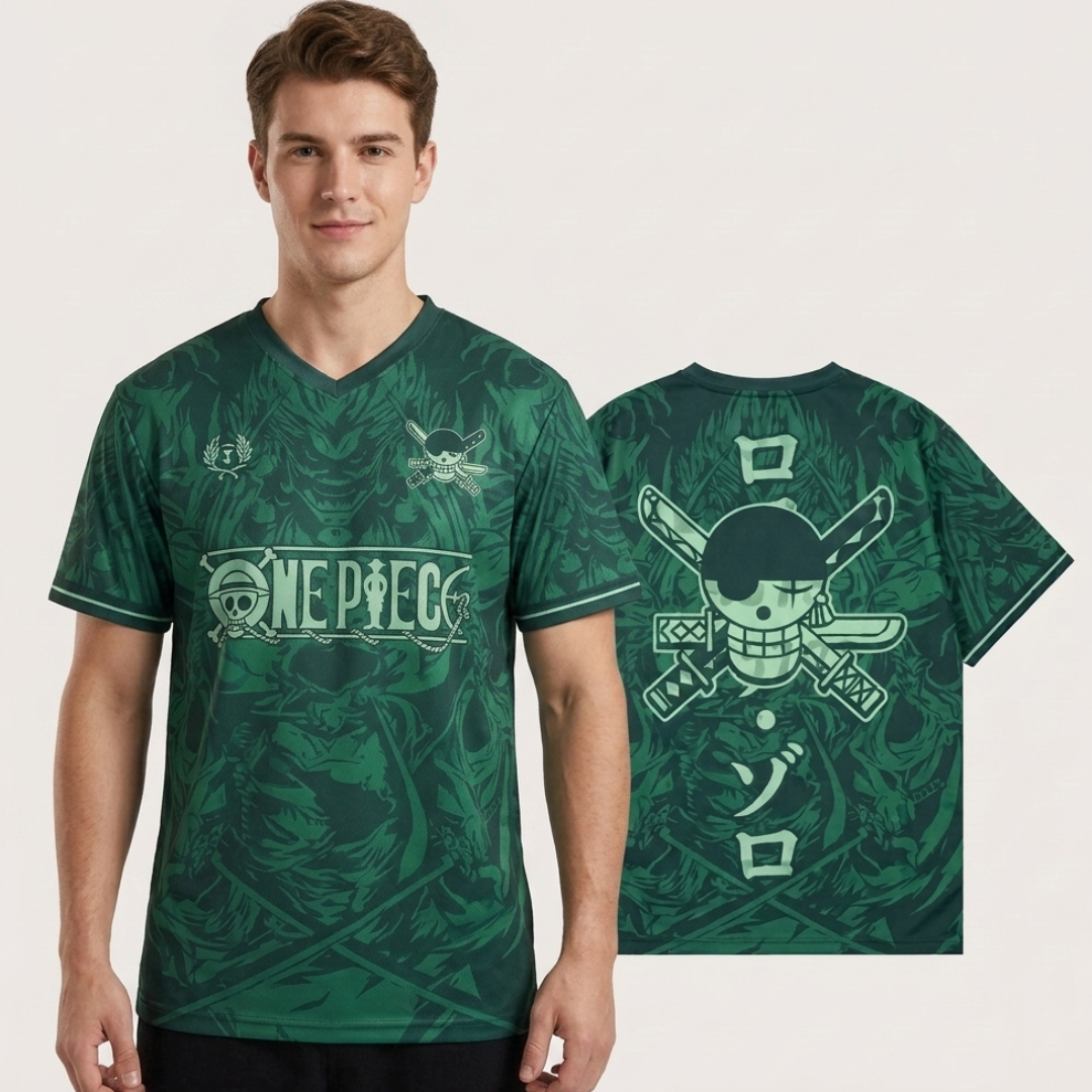 Luffy One Piece Vintage Baseball Jersey Anime Tshirts - The Eezee Shop