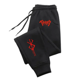 Berserk Print Fleece Joggers Joggers - The Eezee Shop