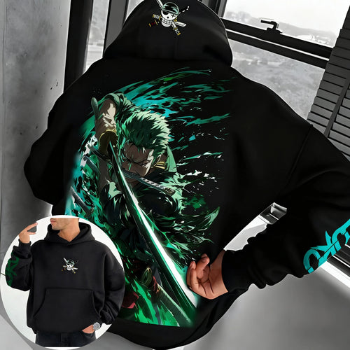 One Piece Roronoa Zoro Autumn Winter Hoodie Hoodies Series - The Eezee Shop