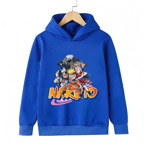 Naruto Kids Hoodie Team 7 Anime Sweatshirt Hoodie - The Eezee Shop