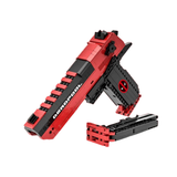 Deadpool Desert Eagle Building Block Gun, Shooting Toy Brick Set
