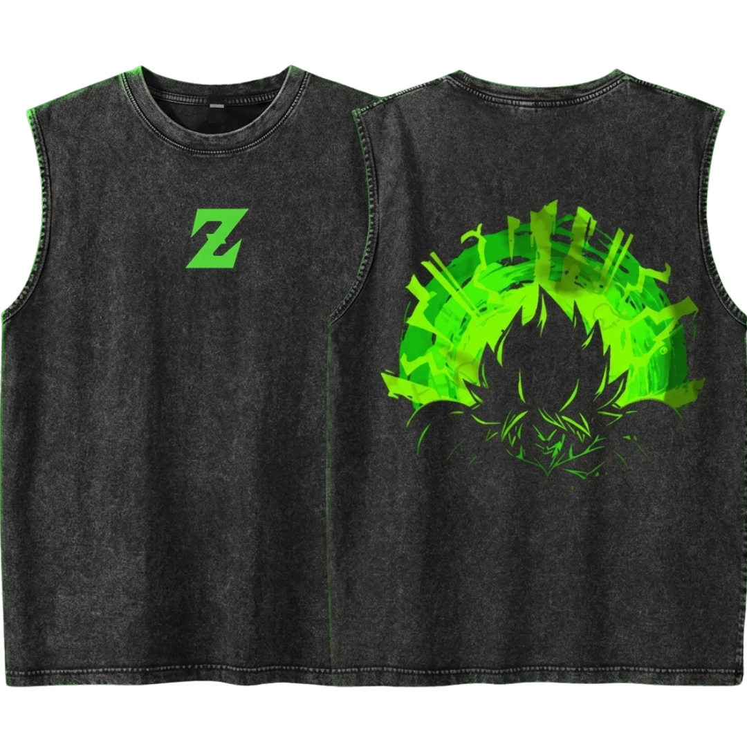 Broly Dragon Ball Super Tank Top Anime Tshirts - The Eezee Shop
