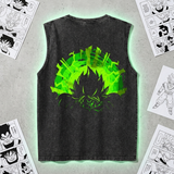 Broly Dragon Ball Super Tank Top Anime Tshirts - The Eezee Shop