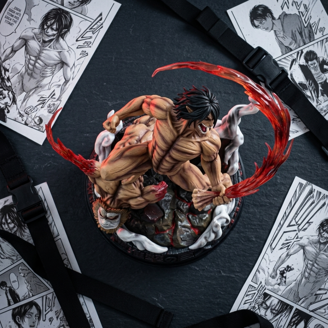 Attack on Titan Eren Titan Figure 29cm Anime Figure - The Eezee Shop