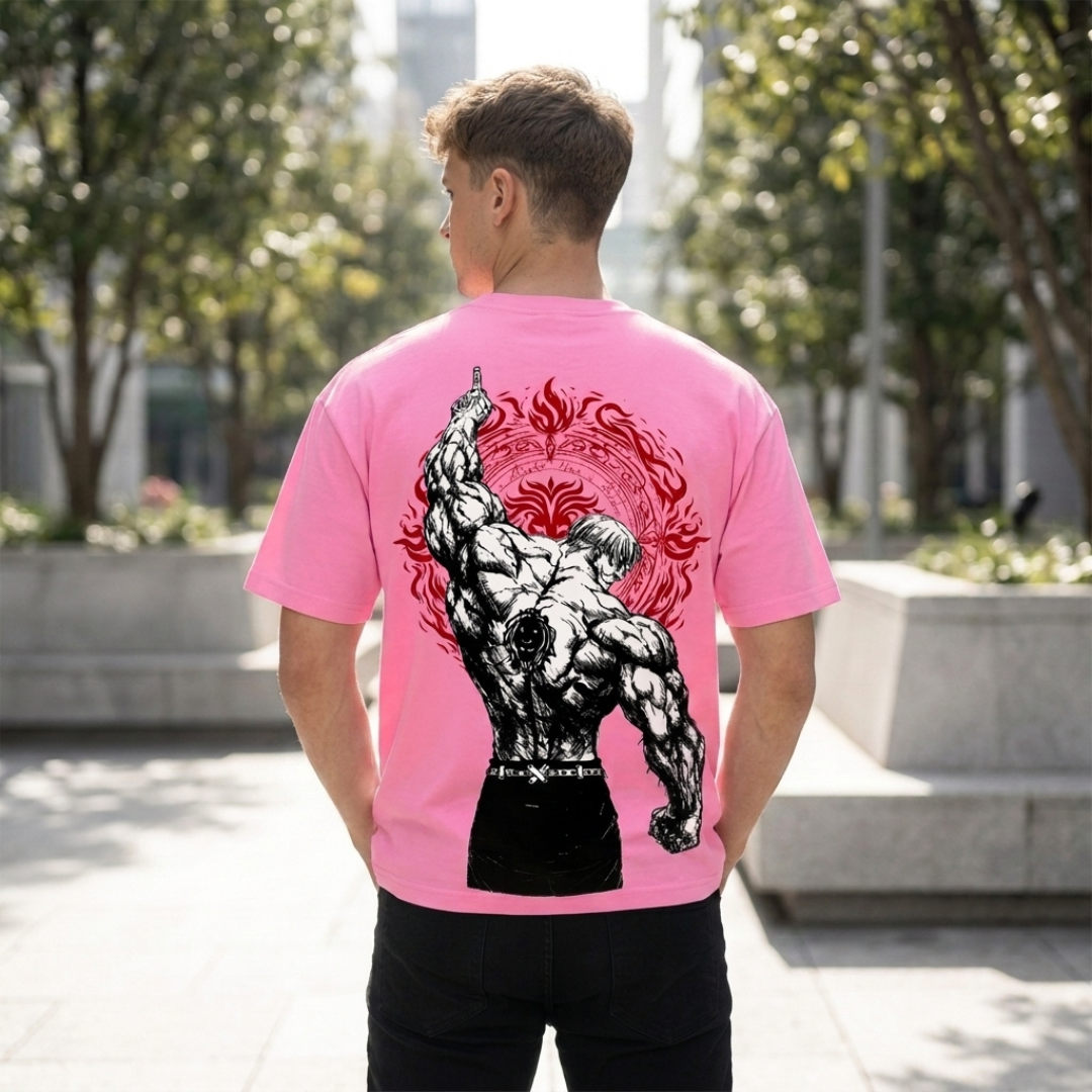 Escanor Lion's Seven Deadly Sins T-Shirt Streetwear Tee Anime Tshirts - The Eezee Shop