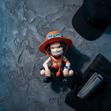 One Piece Ace & Yamato Q-Style Anime Figure Doll Anime Figure - The Eezee Shop