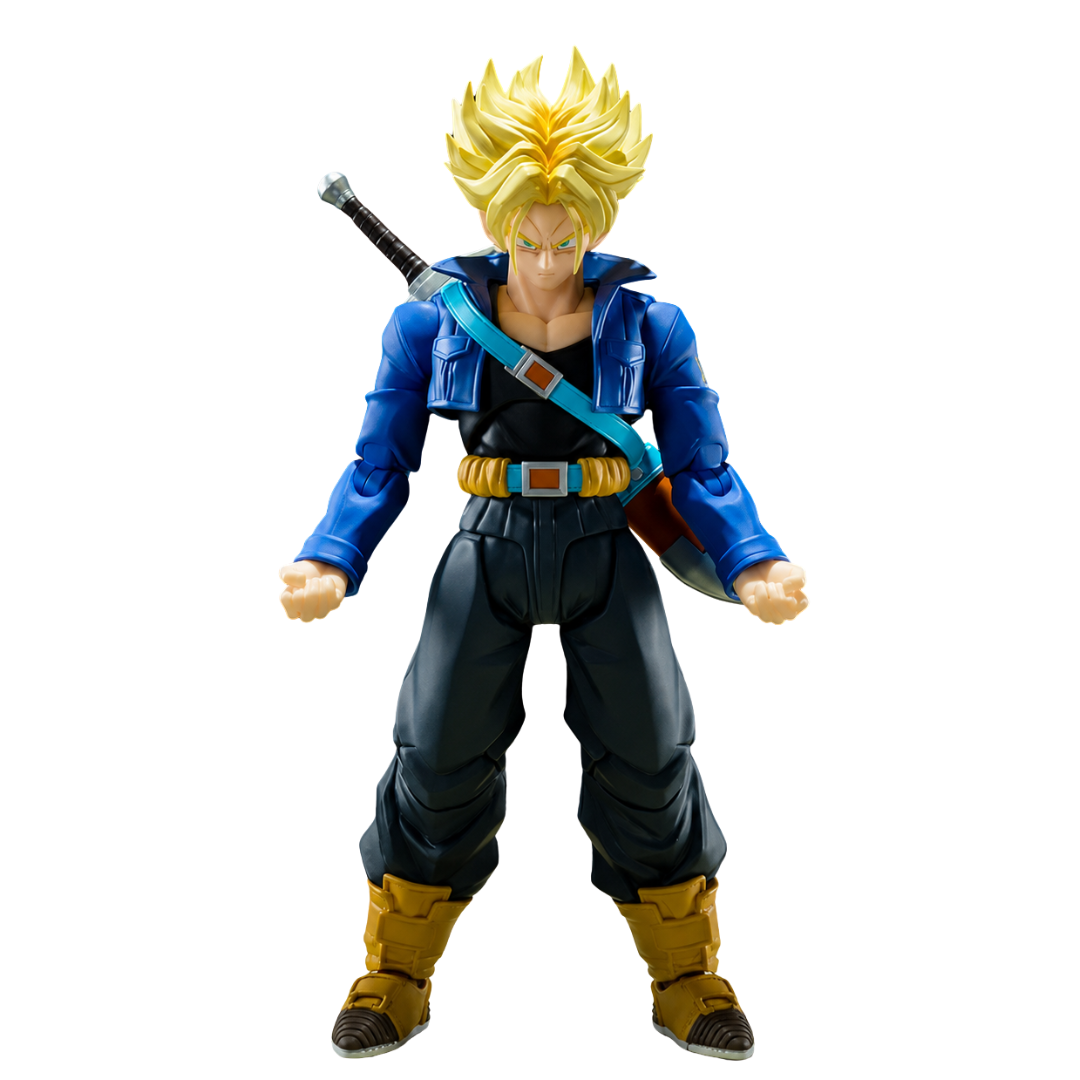 Dragon Ball Z SHF Super Saiyan Trunks Action Figure Anime Figure - The Eezee Shop