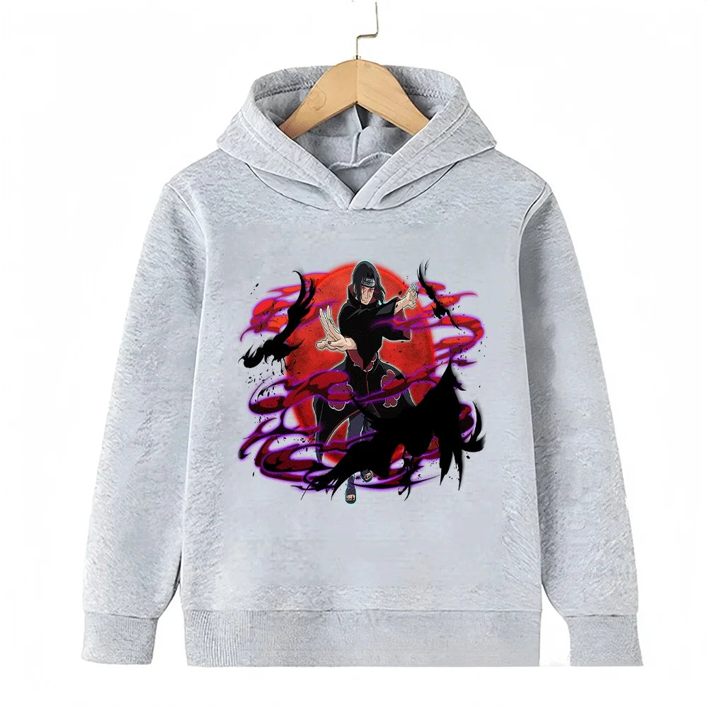 Naruto Itachi Uchiha Kids Hoodie Hoodies Series - The Eezee Shop