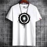 Men's Oversized Fitness T-Shirt | White O-Neck Tee S-6XL Graphic Tees - The Eezee Shop