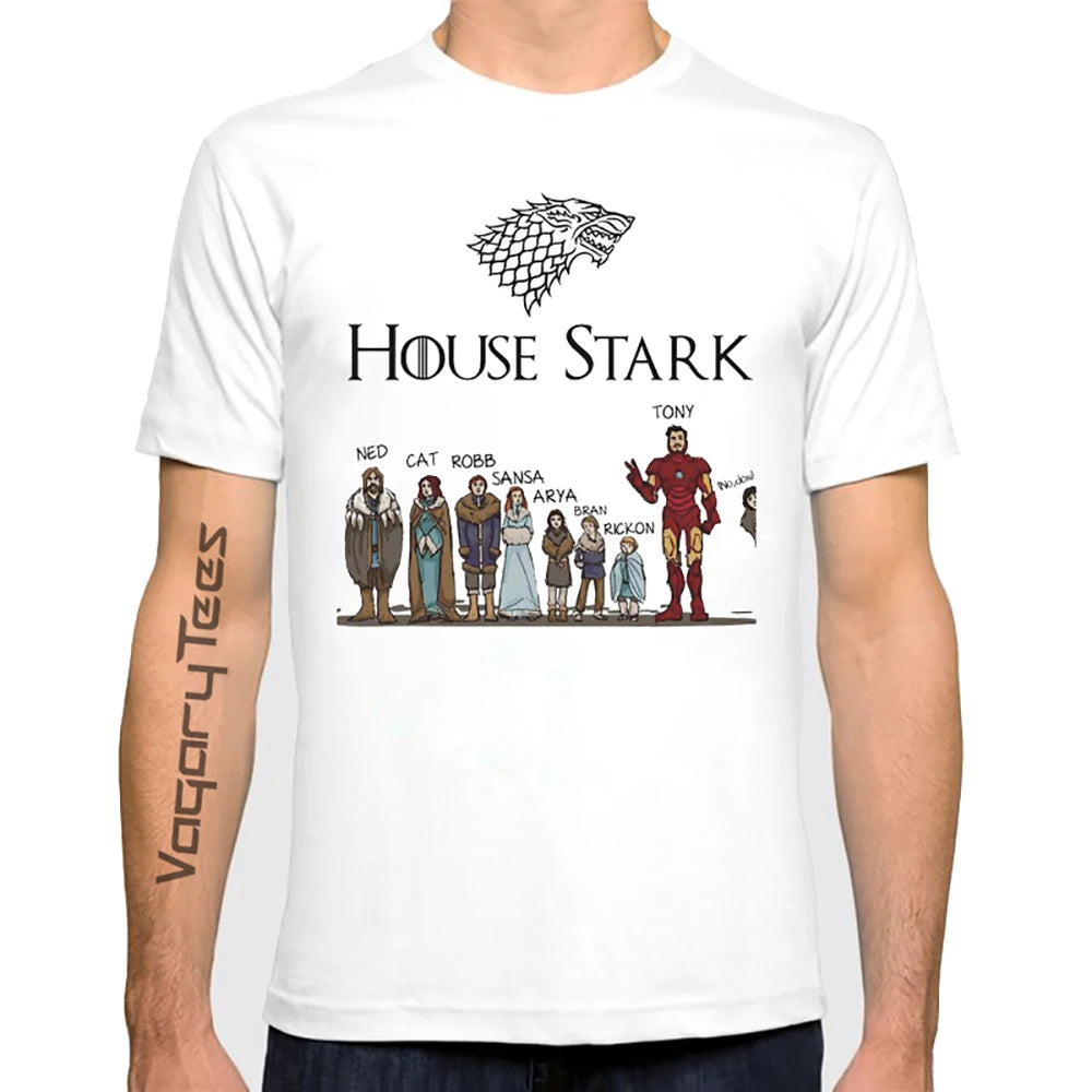 House Stark Graphic T-Shirt | Funny Fantasy Fan Tee Graphic Tees - The Eezee Shop