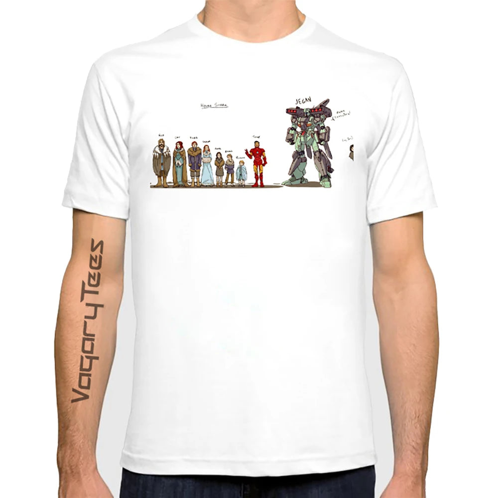 House Stark Graphic T-Shirt | Funny Fantasy Fan Tee Graphic Tees - The Eezee Shop