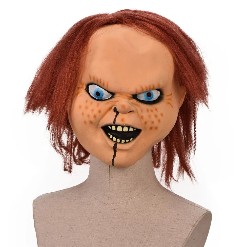 Chucky Latex Mask | Child's Play Killer Doll Halloween Mask Halloween Masks - The Eezee Shop