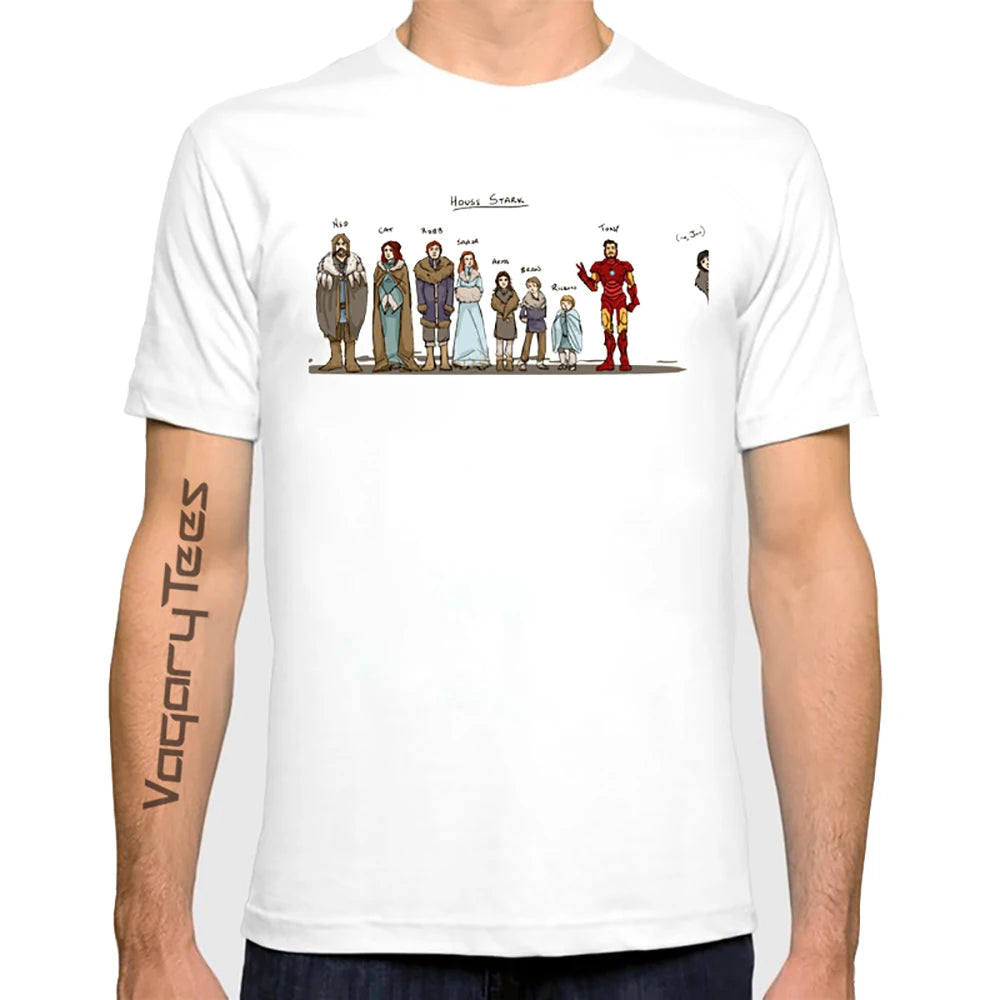 House Stark Graphic T-Shirt | Funny Fantasy Fan Tee Graphic Tees - The Eezee Shop