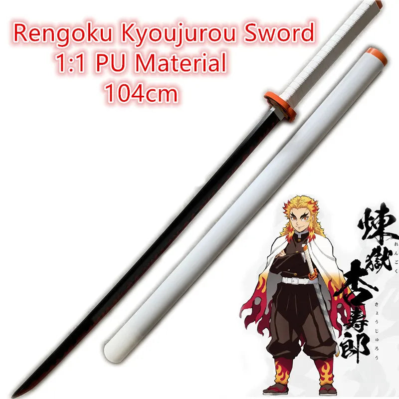 Inosuke Sword 104cm | Demon Slayer PU Cosplay Blade Cosplay Props - The Eezee Shop