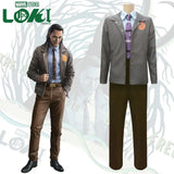 Loki TVA Variant Cosplay Costume | 5-Piece Coat & Jacket Set Cosplay Costumes - The Eezee Shop