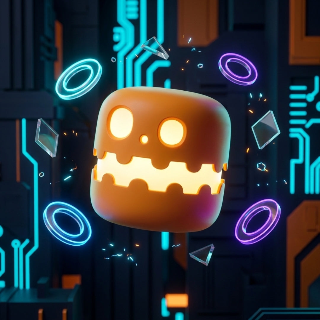 Halloween Pumpkin Night Light USB LED Timed Atmosphere Lamp Lamp - The Eezee Shop