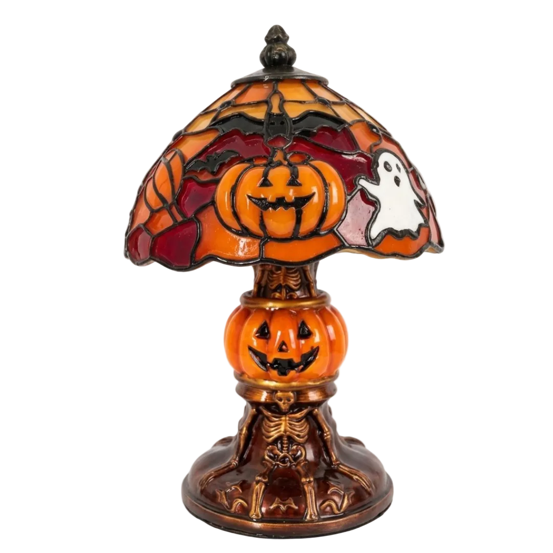 Halloween Jack-O-Lantern Table Lamp Retro Glowing USB Design lamp - The Eezee Shop