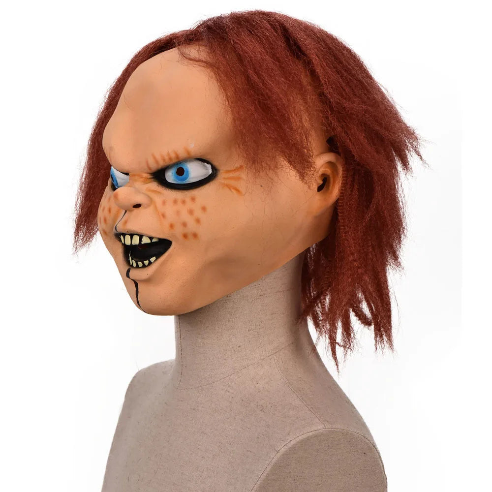 Chucky Latex Mask | Child's Play Killer Doll Halloween Mask Halloween Masks - The Eezee Shop