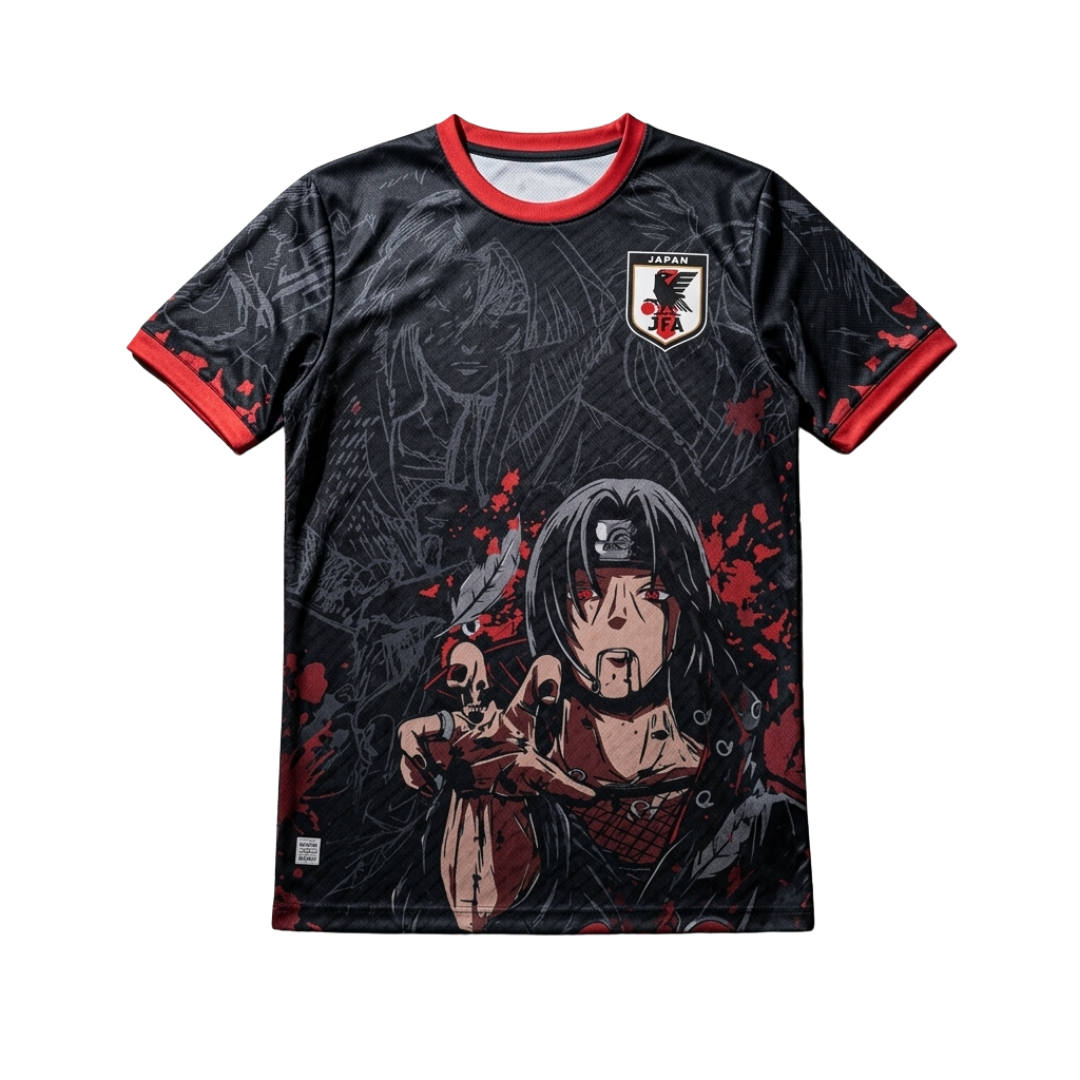 Naruto Itachi's Death Jersey Anime Print Sportswear Anime Tshirts - The Eezee Shop