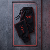 Berserk Print Fleece Joggers Joggers - The Eezee Shop