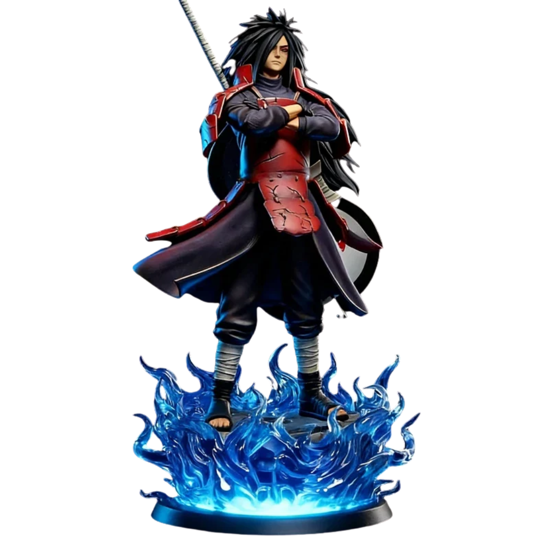 Naruto Shippuden Madara Uchiha GK Action Figure Gatekeeper Light-Up Collectible Statue Anime Figure - The Eezee Shop