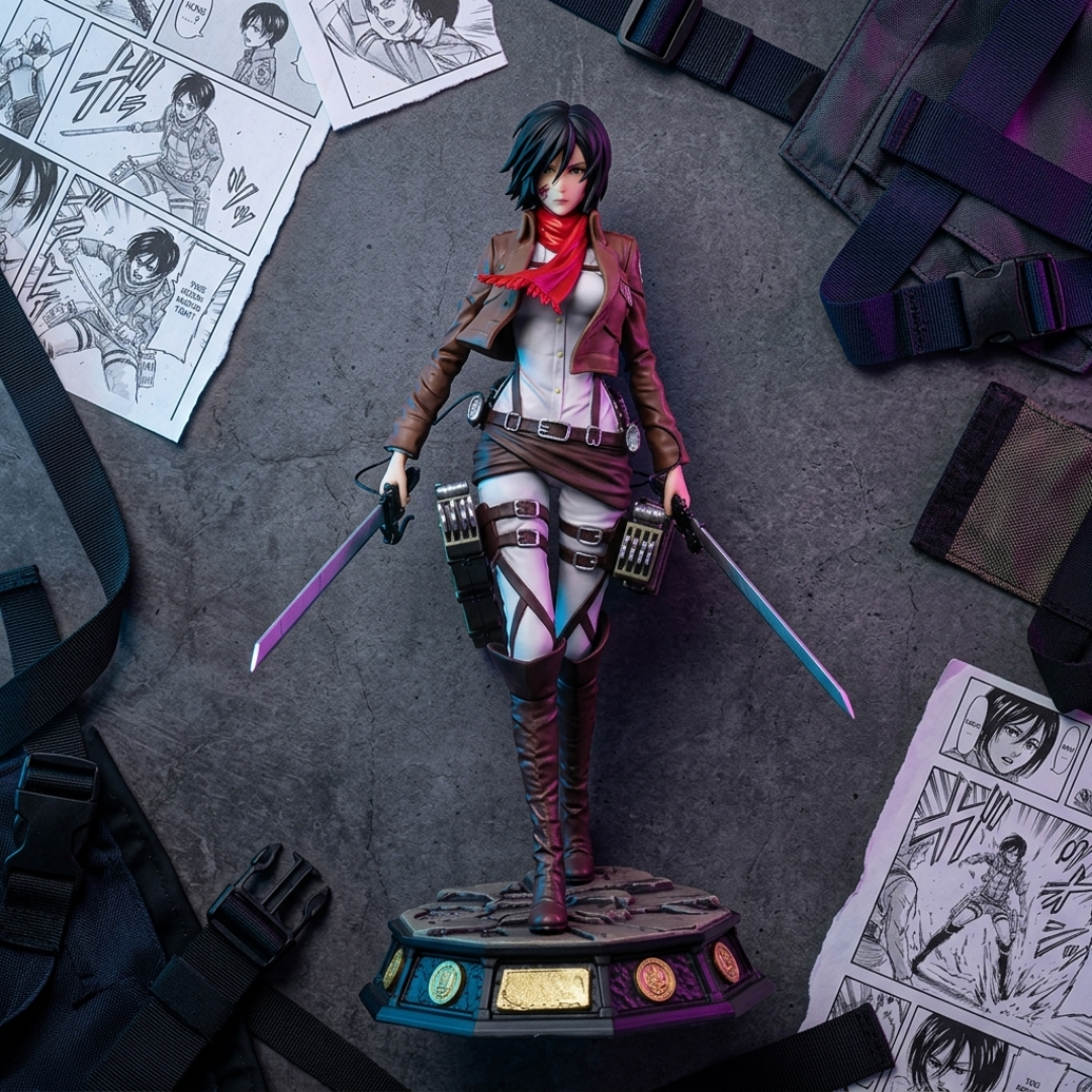 Attack on Titan Mikasa Ackerman 30cm Anime Figure Anime Figure - The Eezee Shop