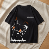 Pokémon Anime Pikachu Double-sided Printed T-shirt Anime Tshirts - The Eezee Shop