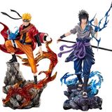 Naruto & Sasuke Figure Set 23cm PVC Statue Anime Figure - The Eezee Shop