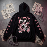 Nezuko Kamado Demon Slayer Zip-Up Hoodie Hoodies Series - The Eezee Shop