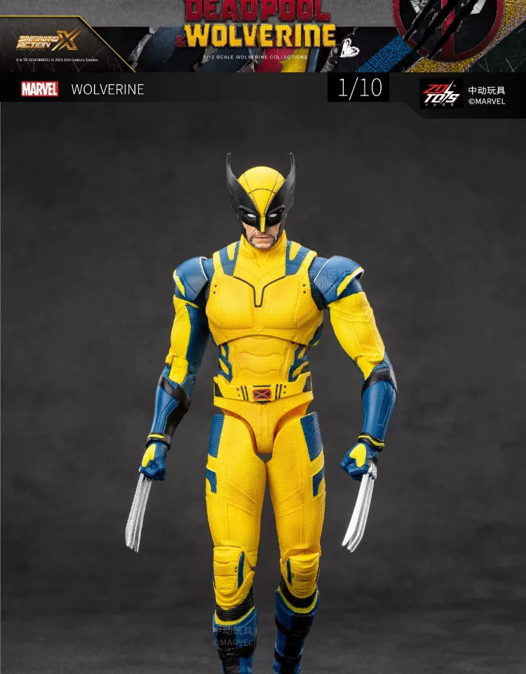 Deadpool & Wolverine 1:10 Action Figure | Boxed Collectible Collectible Figures - The Eezee Shop