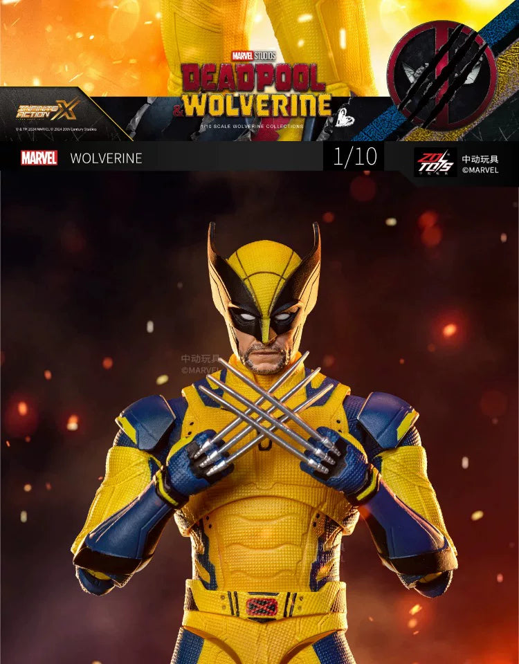 Deadpool & Wolverine 1:10 Action Figure | Boxed Collectible Collectible Figures - The Eezee Shop