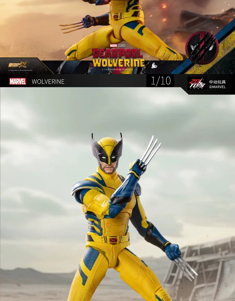 Deadpool & Wolverine 1:10 Action Figure | Boxed Collectible Collectible Figures - The Eezee Shop