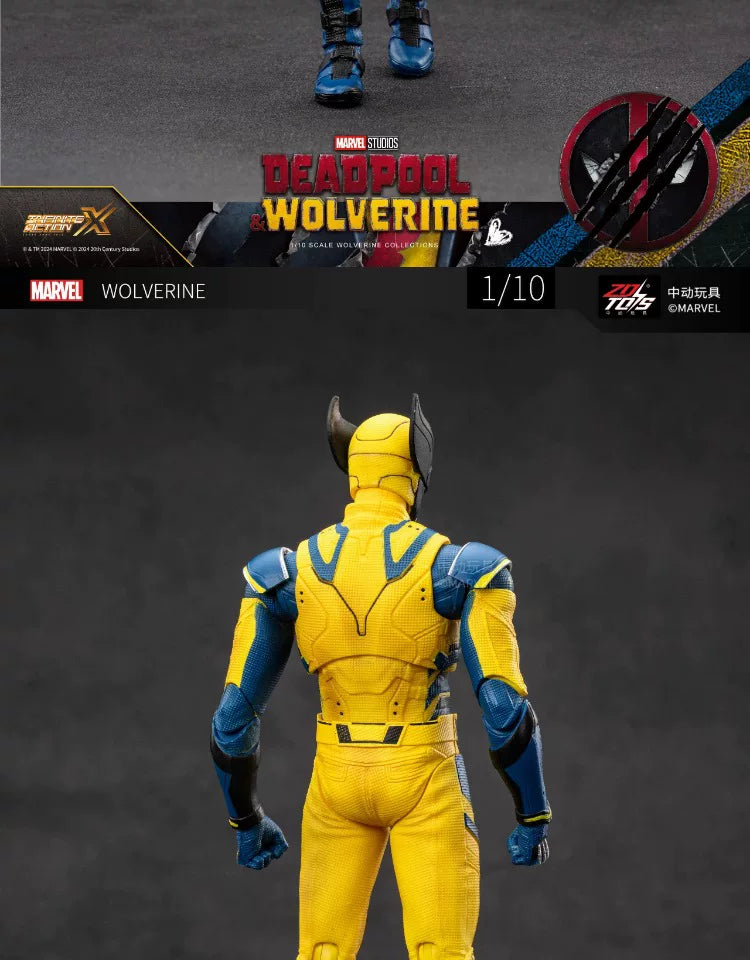 Deadpool & Wolverine 1:10 Action Figure | Boxed Collectible Collectible Figures - The Eezee Shop