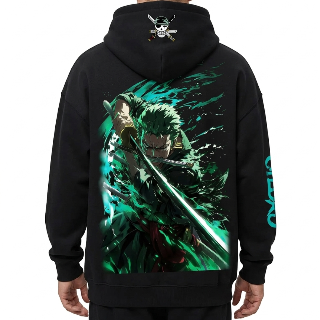 One Piece Roronoa Zoro Autumn Winter Hoodie Hoodies Series - The Eezee Shop