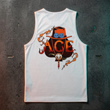 Monkey D. Luffy One Piece Cotton Tank Top Anime Tshirts - The Eezee Shop